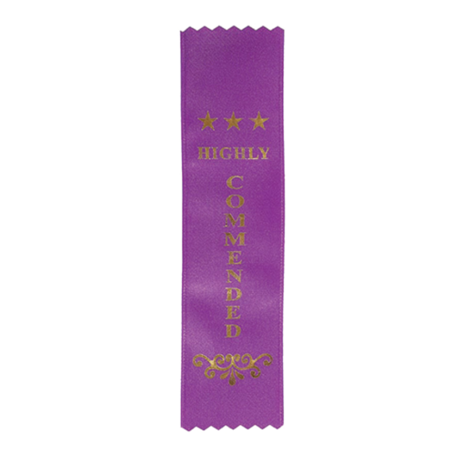 Highly Commended Ribbons Excellence