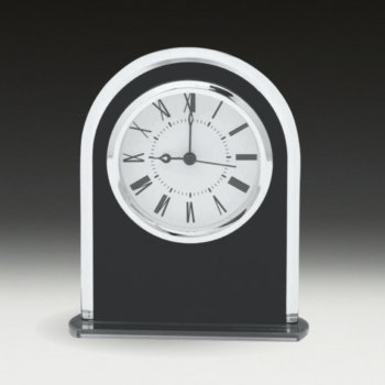 Black Arch Corporate Clock Award