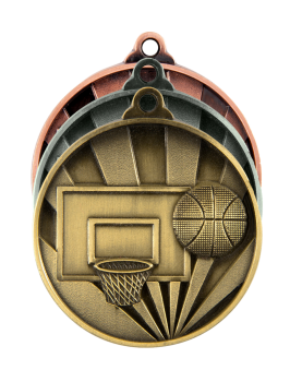 Sunrise Basketball Medals 3 medals