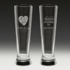 G230 Wedding Pilsner Glass 11 - double-sided