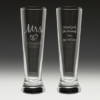 G230 Wedding Pilsner Glass 3 - Double side engraved