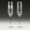 G320 Birthday Champagne Glass 11 - Double-sided