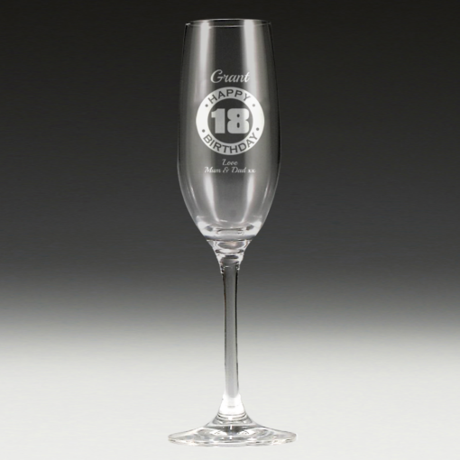 G320 Birthday Champagne Glass 4