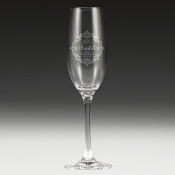 G320 Birthday Champagne Glass 9