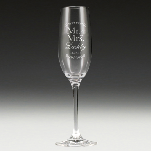 G320 Wedding Champagne Glass 8 - champagne flute bday glass