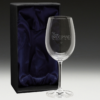 G435 Wedding Wine Glass 10 Bridesmaid White Wine Boxed