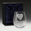 GS500 Wedding Stemless Wine Glass 11 - love glass boxed
