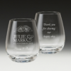 GS500 Wedding Stemless Wine Glass 9 - wedding tumbler double side engrave