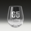 GS600 Birthday Stemless Wine Glass 11 - 65 Glass