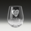GS600 Wedding Stemless Wine Glass 11