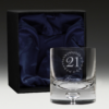 GW300 Birthday Whisky Glass 12 - personalised 21st glass