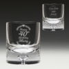 GW300 Birthday Whisky Glass 2 - 40th glass