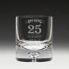 GW300 Birthday Whisky Glass 8 - 25th glass