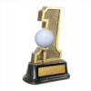 Hole in One Golf Trophy 669-10 with ball