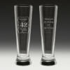 G230 Birthday Pilsner Glass 7 double sided