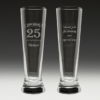 G230 Birthday Pilsner Glass 8 25th glass double sided