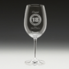 G435 Birthday Wine Glass 4 18th bday glass