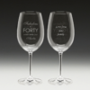 G435 Birthday Wine Glass 6 40th bday glass
