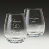 GS500 Birthday Stemless Wine Glass 3 - 50th double