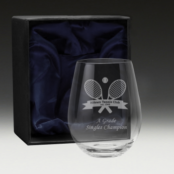 GS600 Sports Stemless Wine Glass - boxed
