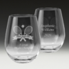 GS600 Sports Stemless Wine Glass - Double sided