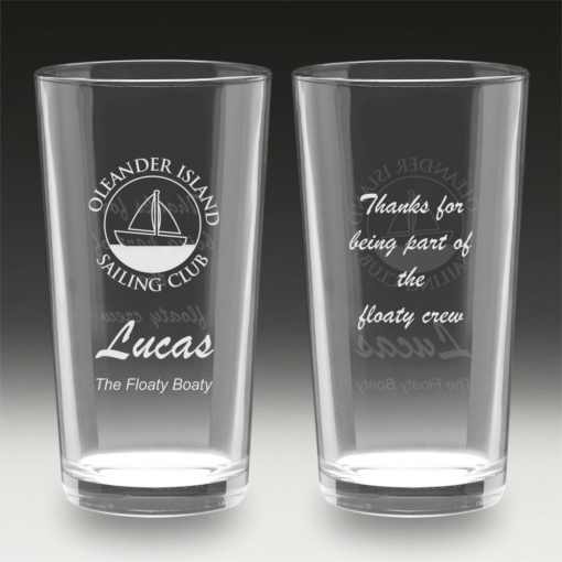 GV248 Laser Engraved Oxford Glass - double sided