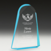 Aqua Tint Arch Acrylic Award Laser