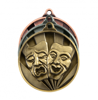 Sunrise Drama Medals Theater Medals