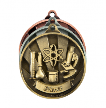 Sunrise Science Medals 3 colours