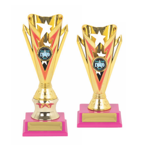 Pink Flash Series Gold Cups Team Trophies