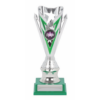 Green Flash Series Silver Cups Plastic Cups Team Trophies