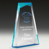 Aqua Tint Prism Acrylic Award Staff Award UV